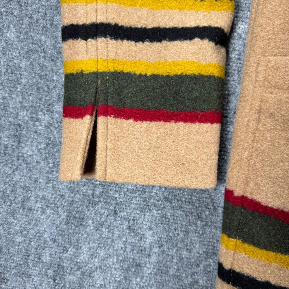 Pendleton NWT Womens Wool Blend Walker/Topper/Car Coat Tan Small - Picture 7 of 11